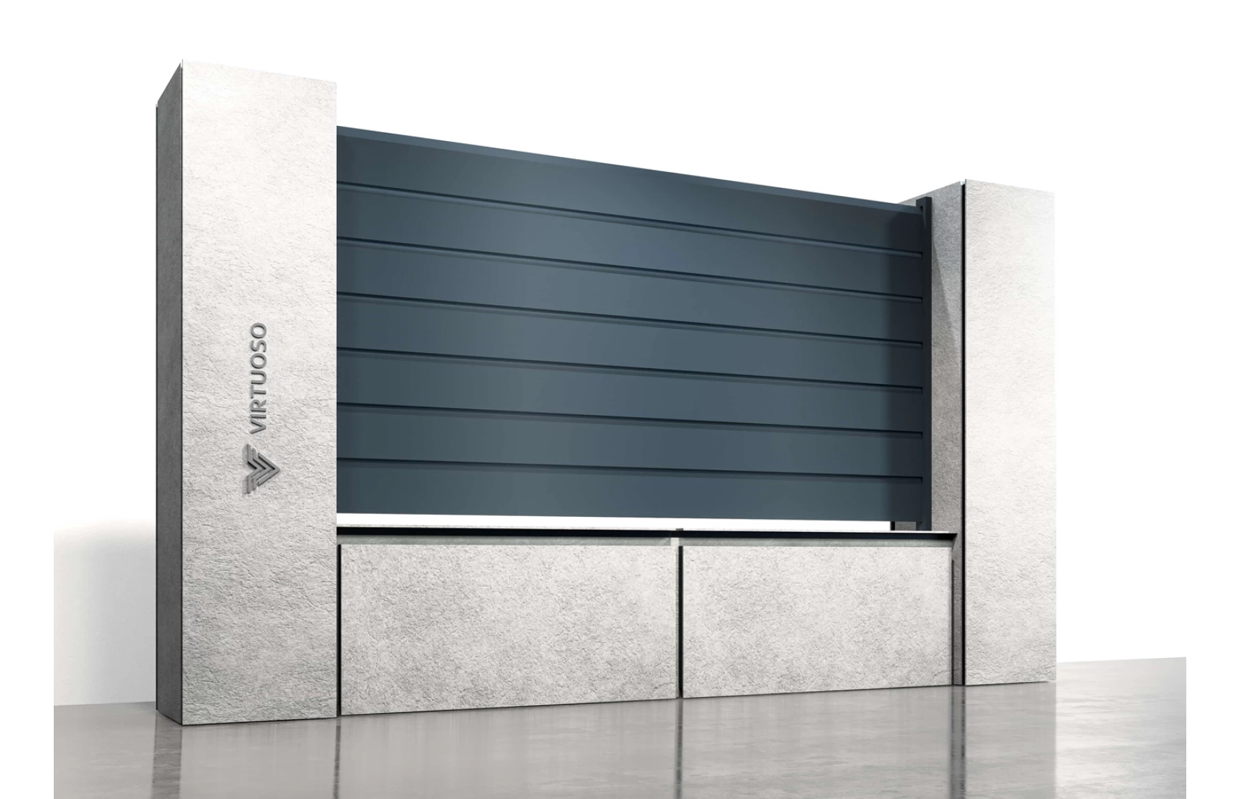 Panou gard metalic din aluminiu, model Sfinx 2000x2500mm