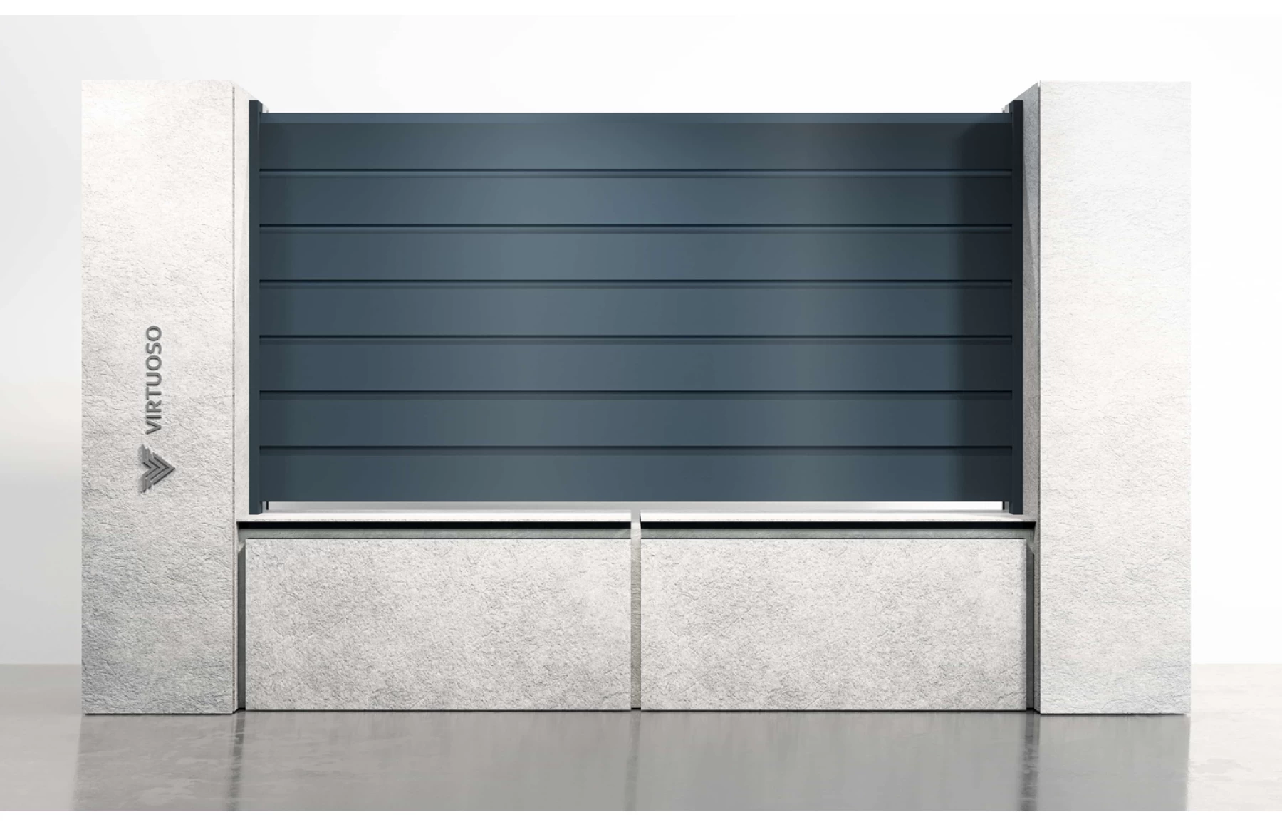 Panou gard metalic din aluminiu, model Sfinx 2000x2500mm