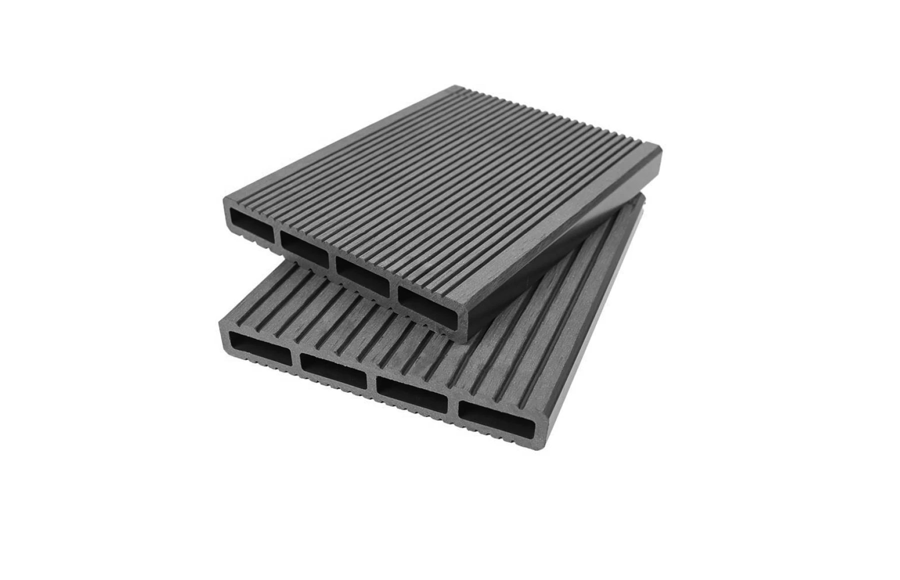 Gard WPC Cu Placaj Ares Aluminiu, Hard Strips